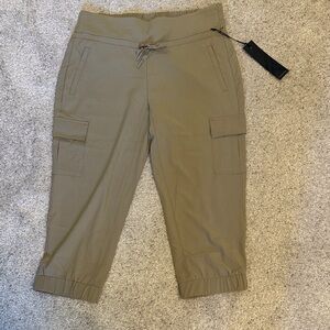 Kyodan Olive Ankle Cargo Pants